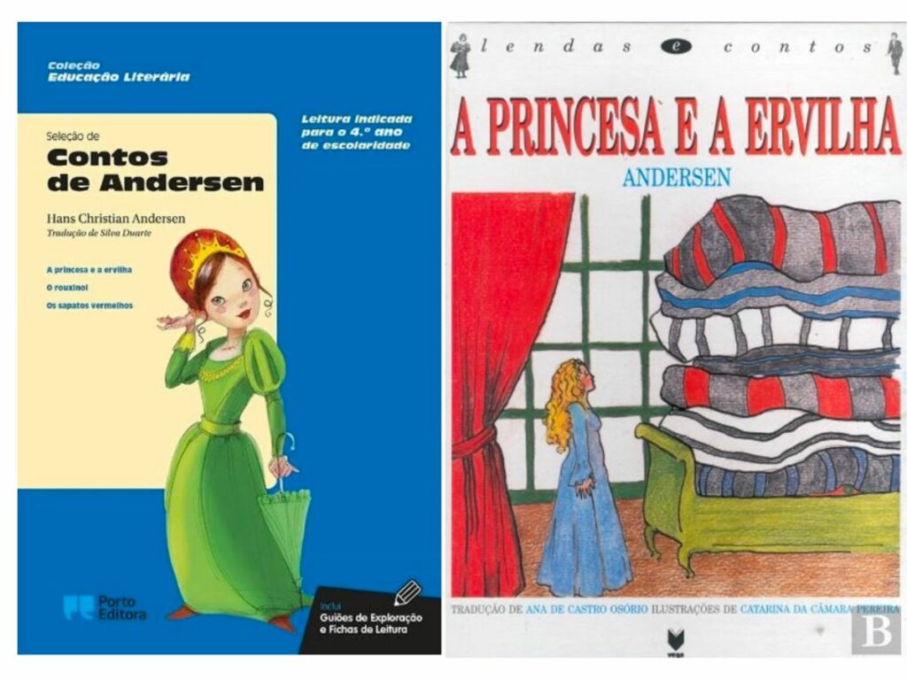 A Princesa E A Ervilha De Hans Christian Andersen Cia Dos Livros