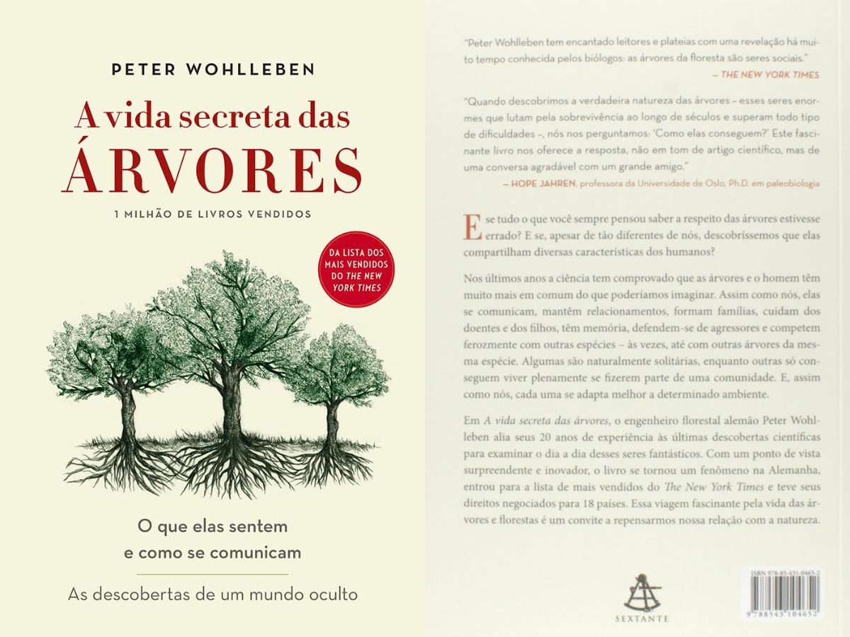A Vida Secreta das Árvores de Peter Wohlleben