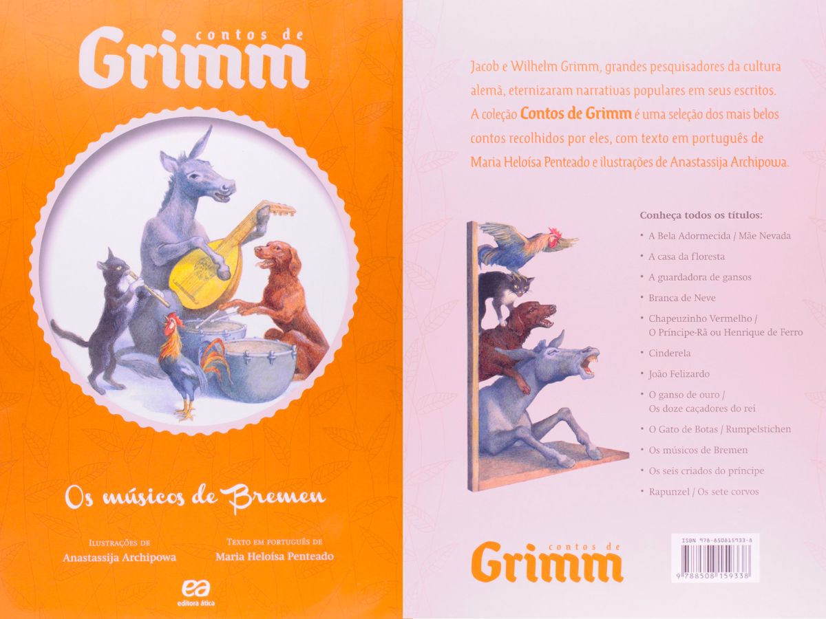 Os Músicos de Bremen dos Irmãos Grimm