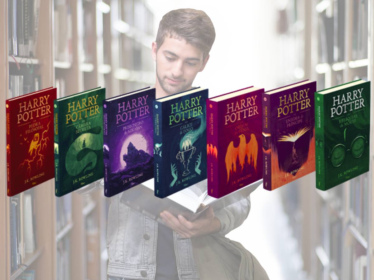 Livros Harry Potter leitura completa