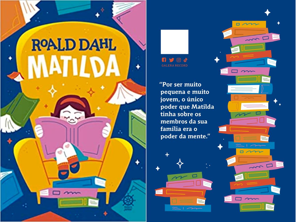 Livro Matilda de Roald Dahl
